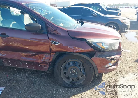 2018 Ford Escape S из США, поврежденный, VIN 1FMCU0F70JUC70163